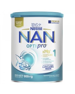 Молочная смесь 1 Optipro с рождения 800 г Nan