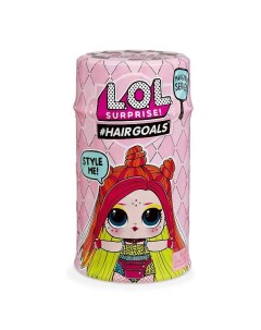 Кукла сюрприз LOL Hair Goals Преображение с волосами 557067 Mga entertainment