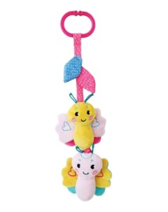 Подвесная игрушка Бабочка розовая Жирафики
