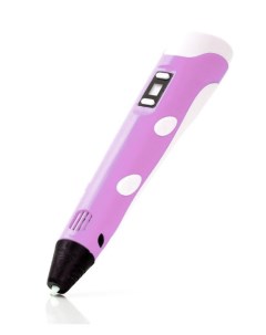 3D ручка c LCD дисплеем 3D Pen 2 Розовый Nobrand