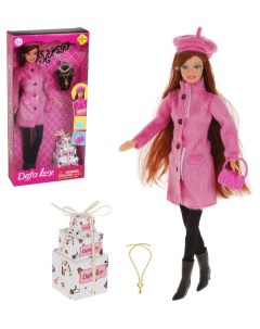 Кукла Lucy Модница 29см розовый 8923 Defa lucy