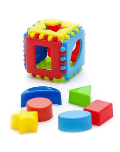 Игрушка Логический куб маленький арт 40 0011 КАРОЛИНА Karolina toys
