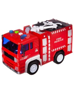 Машинка инерционная ABtoys Пожарная машина 1 20 24x12x15 5 см C 00452 Junfa toys