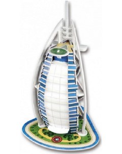 Пазл S S TOYS Burj Al Arab Hotel 3D 17 деталей B668 1 Magic puzzle