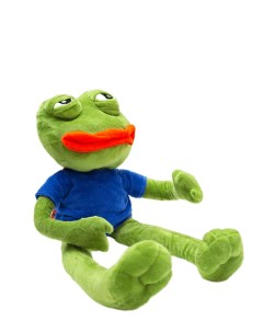 Мягкая игрушка Лягушонок Pepe зеленый Plush story