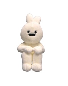 Мягкая игрушка Заяц символ 2023 28 см белый 102022 09 Kunzhut exclusive