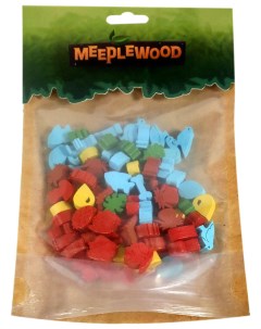 Набор миплов для настольной игры Эволюция woodmeep evo Meeplewood