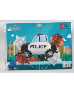 Набор фольгированных шаров Полиция Magic balloon
