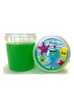 Слайм Медуза зеленый 120 грамм 2322 Плюх