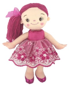 Кукла мягконабиваная балерина 30 см цвет розовый M6000 Corp LTD Sandeer toys