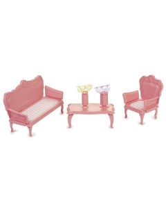 Мебель для кукол Маленькая принцесса нежно розовый С 1528 8 Огонек