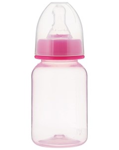 Бутылочка цветная с силиконовой соской 125 мл в ассортименте Курносики