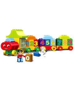 Конструктор Числовой поезд учимся считать 50 деталей Kids home toys
