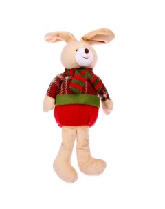 Мягкая игрушка Кролик в шарфе виды МИКС Nobrand