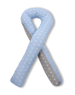 Наволочка для подушки для беременных 340х30 см голубой U_light_com_st_glb Body pillow