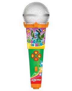 Развивающая музыкальная игрушка Микрофон Пой со мной Песенки веселых мультяшек Азбукварик