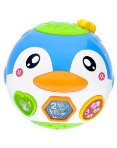 Детская развивающая музыкальная игрушка танцующий пингвин Потеша 105448 Playsmart
