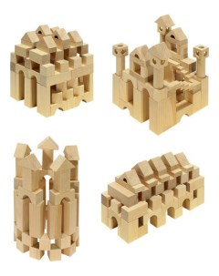 Конструктор деревянный Сказочные замки Пелси