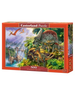Пазл 500 Долина динозавров В 53643 Castor Land Castorland