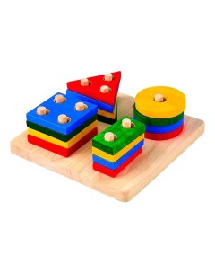 Сортер PlanToys Доска с геометрическими фигурами Plan toys