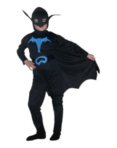 Карнавальный костюм Бэтмен Герои DC цв черный р 122 Snowmen
