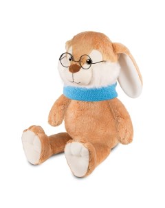 Мягкая игрушка Кролик Эдик в шарфе и очках 25 см MT MRT02226 5 25 Maxitoys
