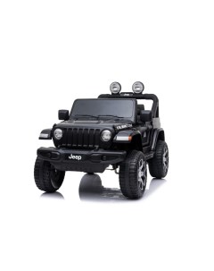 Детский электромобиль Jeep Rubicon JWR555 полный привод черный Novakids