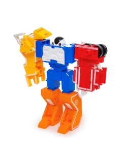Набор роботов Алфавит трансформируются 7 шт собираются в 1 робота Dade toys