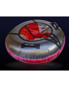 Санки надувные Тюбинг RT NEO со светодиодами красный автокамера диаметр 105 см R-toys