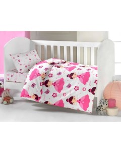 Комплект постельного белья ТМ UPS PUPS серия Принцесса цвет стандарт 6 предметов Kidboo