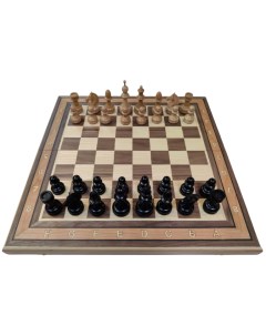 Шахматы премиальные из бука и ореха yrastav01 Lavochkashop
