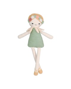 Текстильная кукла Летний эльф Ingvild бежевый 30 см Fabelab