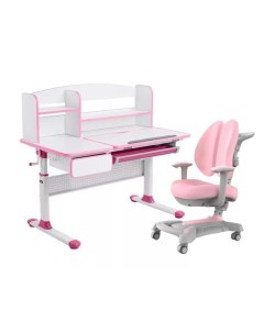 Комплект парта Rimu Pink кресло Bellis Pink 375859222880 Cubby