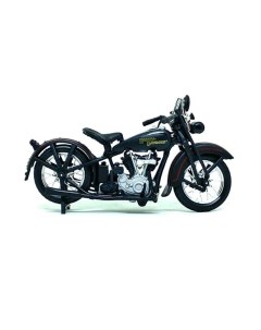 Мотоцикл Harley Davidson 1928 JDH Twin Cam 1 18 черный 39360 Maisto