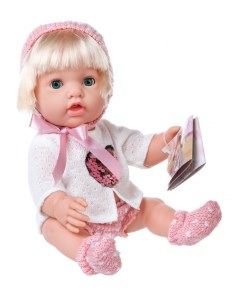 Пупс кукла Baby Ardana в белой кофточке и ажурных шортиках 30см WJ C0052 Jiangsu holly everlasting inc.