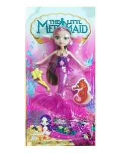 Кукла Русалка The Little Mermaid розовая Д80082 Gratwest