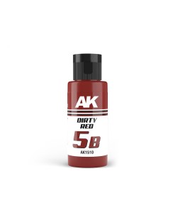 Краска Dual Exo 5B Грязный красный 60 мл AK1510 Ak interactive
