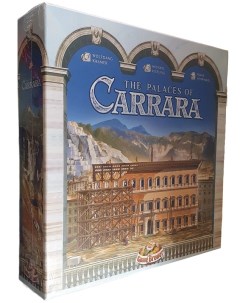 Настольная игра The Palaces of Carrara Second Edition Дворцы Каррары Game brewer