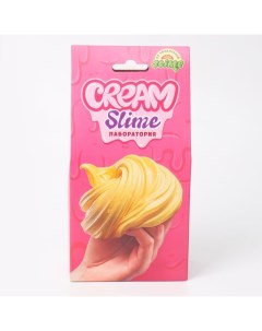 Набор Сделай слайм 100 г Cream игрушка в наборе Slime лаборатория