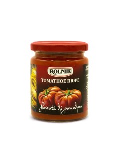 Пюре томатное Passata di pomodoro консервированное несоленое 20 260 г Rolnik