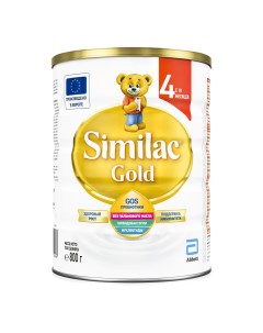 Детская смесь Gold 4 сухая с 18 м 800 г Similac