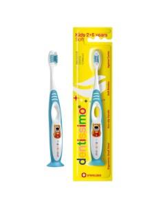 Зубная щетка Toothbrush Kids Soft для детей 2 6 лет в ассортименте Dentissimo