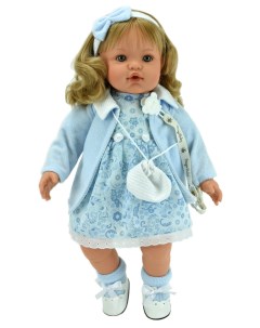 Кукла Сьюзи в голубом платье и кофточке 47019 47 см Lamagik