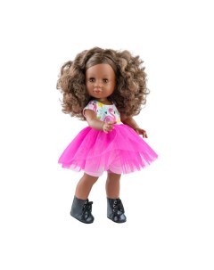 Кукла Soy Tu Амор в платье с фламинго 42 см 06043 Paola reina