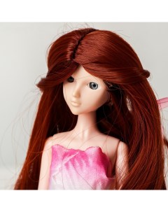 Волосы для кукол Волнистые с хвостиком размер маленький цвет 350 Sima-land