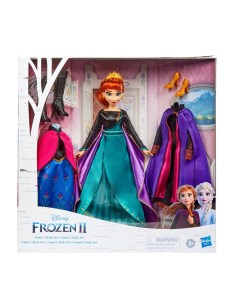 Кукла Frozen 2 Холодное Сердце 2 Анна 2 наряда E9668 Disney