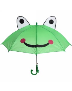Зонт детский Ушастики 371 042 3 Д 90см зелёный полуавтомат Ultramarine