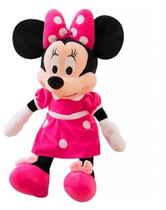 Мягкая игрушка Минни Маус в розовом платье 50 см Anedy
