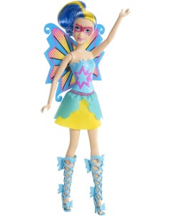 Кукла Супер принцесса цвет платья голубой желтый CDY65_CDY67 Barbie