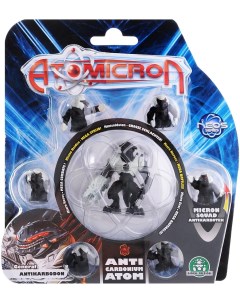 Набор фигурок Atomicron General Anticarbodon 7 шт Giochi preziosi